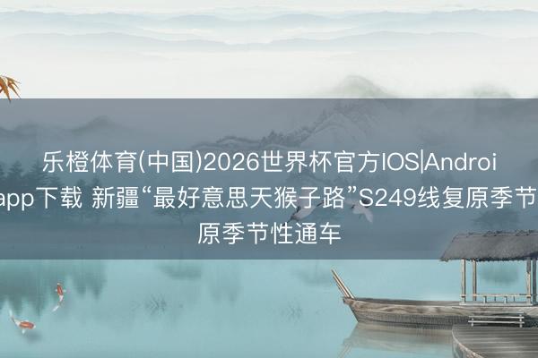 乐橙体育(中国)2026世界杯官方IOS|Android手机app下载 新疆“最好意思天猴子路”S249线复原季节性通车