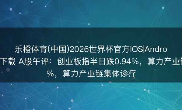 乐橙体育(中国)2026世界杯官方IOS|Android手机app下载 A股午评：创业板指半日跌0.94%，算力产业链集体诊疗
